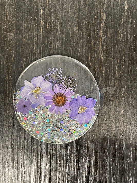 Resin coaster